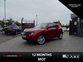 NISSAN JUKE 2013 (62) at Axholme Car Exchange Scunthorpe