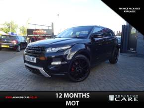 LAND ROVER RANGE ROVER EVOQUE 2012 (12) at Axholme Car Exchange Scunthorpe