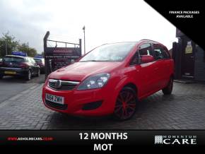 VAUXHALL ZAFIRA 2014 (64) at Axholme Car Exchange Scunthorpe