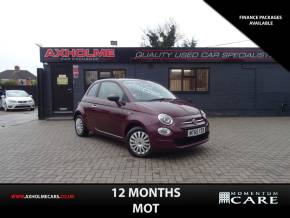 FIAT 500 2016 (65) at Axholme Car Exchange Scunthorpe