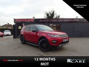 LAND ROVER DISCOVERY SPORT 2017 (17) at Axholme Car Exchange Scunthorpe