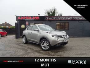 NISSAN JUKE 2017 (66) at Axholme Car Exchange Scunthorpe