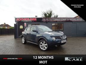 NISSAN JUKE 2011 (60) at Axholme Car Exchange Scunthorpe